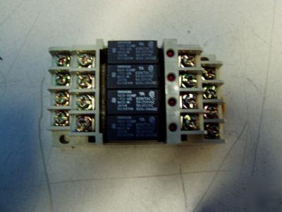 Omron relay & module m/n: G6B-47BND - used