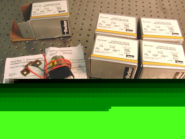 T29705 [5] parker gold ring solenoid valves