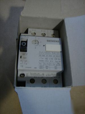Siemens motor circuit breaker 3VU13001ML00 6-10A