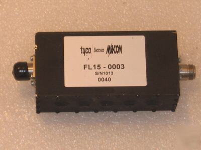 Tyco electronics macom model # fl 15-0003 greatconditon