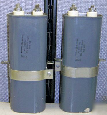 2 general electric 26F6728FC 10UF 1000VPK capacitors