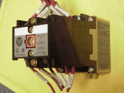 3 each allen bradley 700-P800A1 series b 120V ac relay