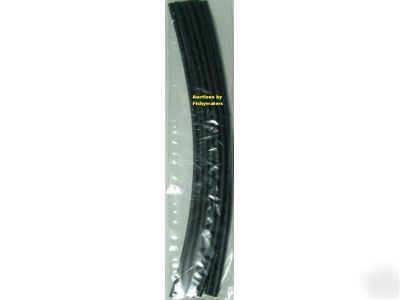 Black heat shrink tubing 3/8