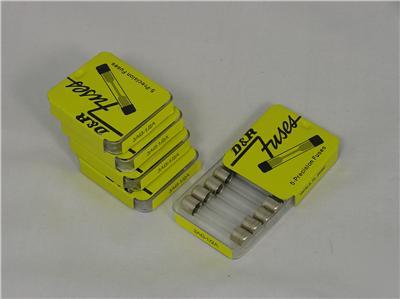 Bussmann type 3AG 1/2A fuse lot of 5 boxes