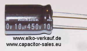 Capacitor 450V 10UF 16MM low-esr mainboard repair