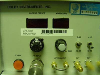 Colby instruments colby pg-5000A pulse generator 