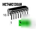 1 of 8 decoder multiplexer MC54HC138AN cmos dip 2 pcs