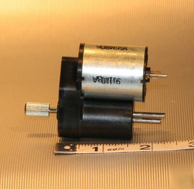 12V dc gear reduction motor 95 degree travel