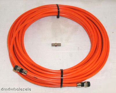 50' RG6 tri-shield underground coax catv sat hdtv cable