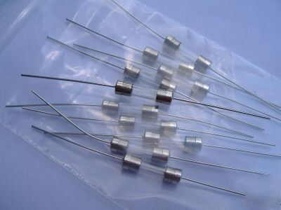 5X20 mm gmp glass pigtail fuses 3 amp 250V - pack of 10