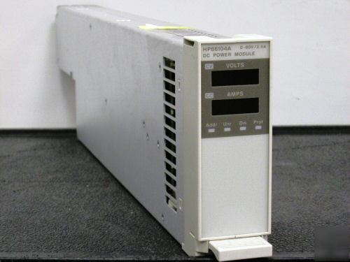Agilent 66104A modular power source, 60V / 2.5ADC
