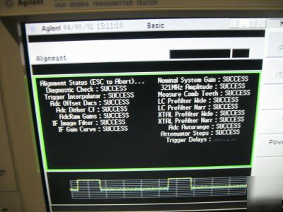 Agilent E4406A vector signal analyzer