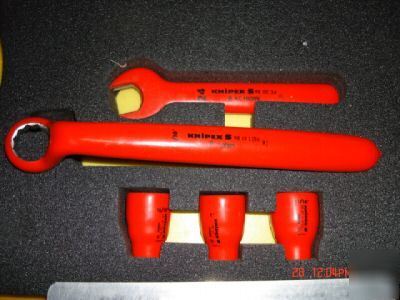 Knipex s tools 1000V insulated tool set made in germany