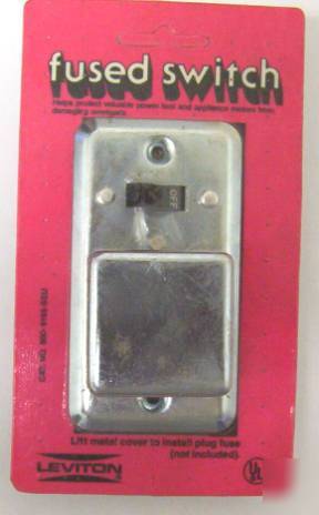 Leviton 15 amp fused switch