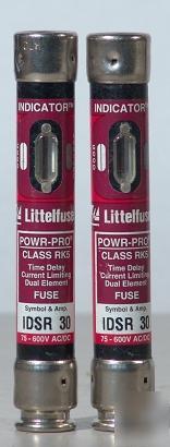 Littelfuse idsr 30 fuse powr-pro lot of 2 