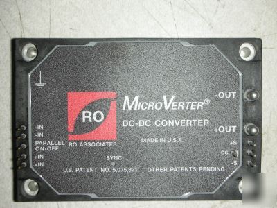 Microverter dc-dc 48V 7A input 12V 20A output