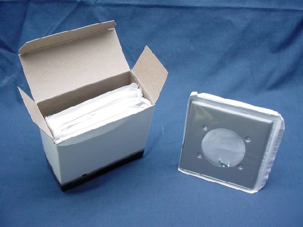 10 leviton steel wallplates gray 2.465