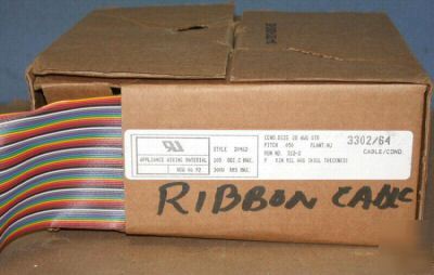 100FT roll flat ribbon cable 3302/64 28 awg pitch 0.05