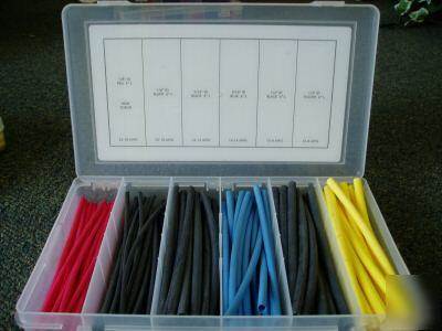 2:1 shrink ratio heat shrink tubing kit torch included