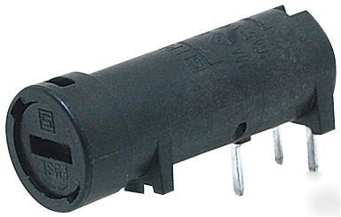 20MM horizontal pcb fuseholder. rohs.bulk.more