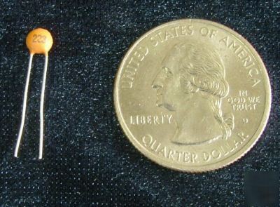 50 pcs 0.022UF 22NF ceramic disc capacitor guitar tone