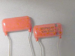 68 sprague 225PW .0033UF Â±10% 100V film capacitors