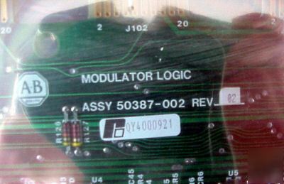 Allen bradley 1334 modulator logic board S50387-002 nos