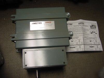 Ametek gemco 1980 rotating cam limit switch 1980404XSRP