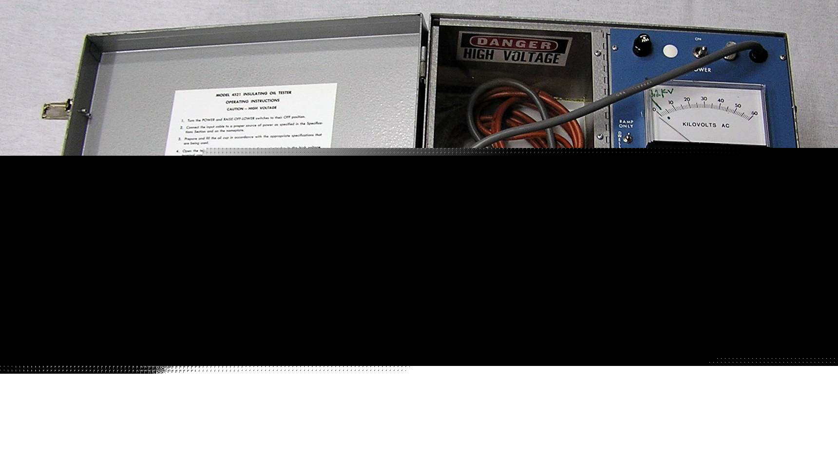 Associated research 4512A ac hypot oil tester no reserv