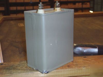 Capacitor,fixed,paper dielectric 