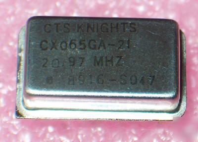 Cts knight oscillator 20.97 mhz crystal module