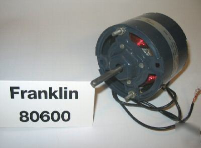Franklin 1/80 hp motor #80600 3000 rpm 115 v 1/4