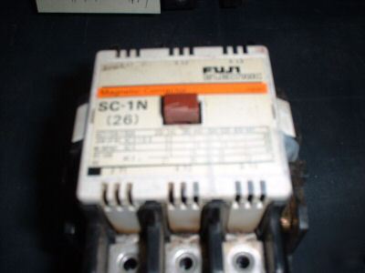 Fuji electric magnetic contactor type sc-1N