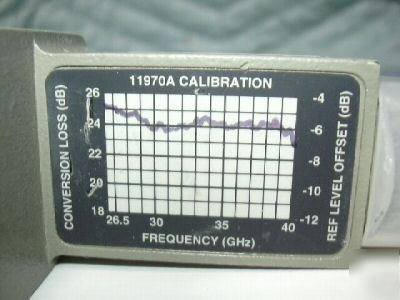 Hewlett packard agilent 11970A harmonic mixer 26.5-40