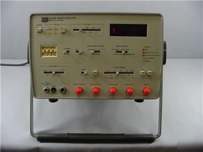 Hp 3782B error detector - hewlett packard