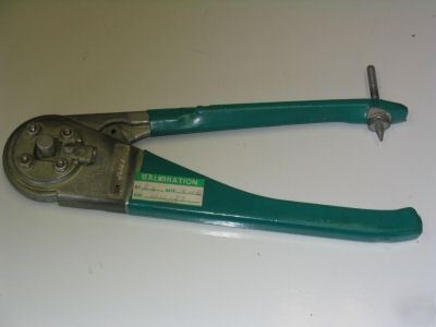 Itt cannon hand crimp/crimping tool #cct-U8C