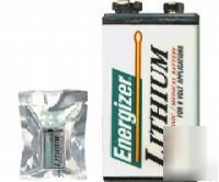 L522FP 9 volt lithium foil packed 6 each energizer