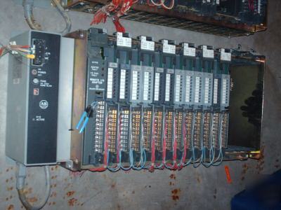 Lot allen bradley 1785 1771 plc 5 complete 3 rack sys 