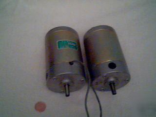 Lot of 2 nippo denki dc high speed motor's