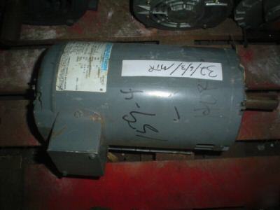 Marathon motor: 3 hp, 3450 rpm, 208-230/460V, 56-11 fr