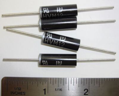 New 12000V .45AMP high voltage diodes X4 $1 shipping