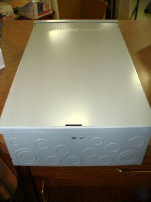 New breaker panel enclosure 125A 120/240V ge