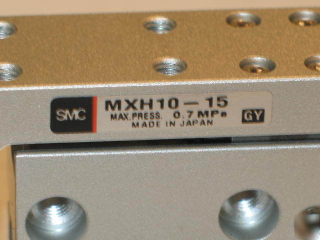 New smc pneumatic air linear guided slide MXH10-15