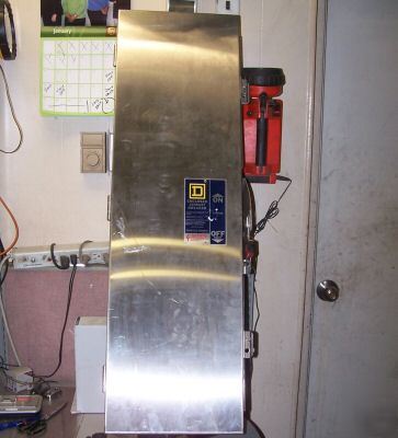 New square d stainless breaker safety switch enclosure