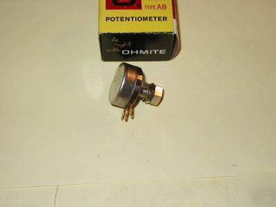 Ohmite potentiometers 7500 ohms