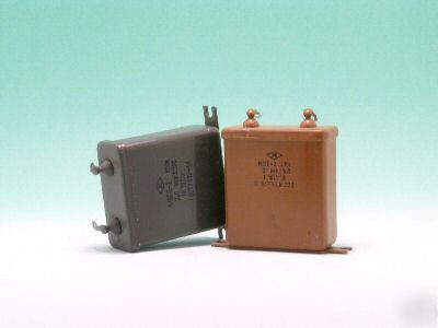 Paper + oil capacitor mbgp-2 - 2UF / 400V pio mbgp