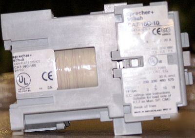 Sprechert schuh-three pole contactor-CA7-16C-10 (24VDC)