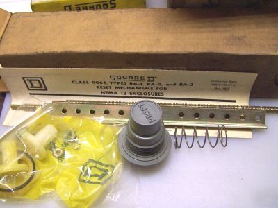 Square d 9066 ra-2 reset mechanism for nema 12 