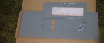 Square d flush electrical surface cover door QOC42US