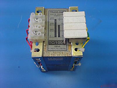 Tranilamp ltd panel transformer tc/100/3